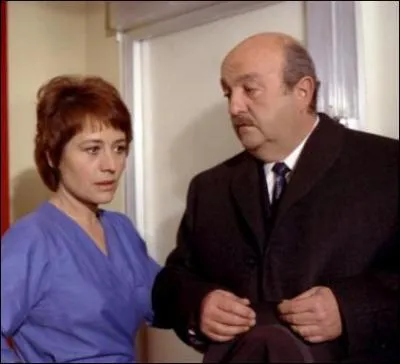 Elle est Germaine avec Bernard Blier dans ce film en 1970... .