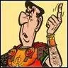Ce romain seconde Caus Bonus dans 'Astrix le Gaulois'. Quel est son nom ?