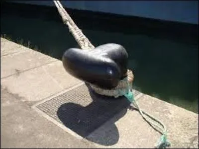 ''Bon allez... Plus facile pour toi qui n'es pas né(e) de la dernière marée. Comment appelle-t-on cette pièce verticale du navire qui sert à tourner les ''amarres'' ? ''