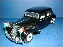 Cette citroen 15 H appartenait  :