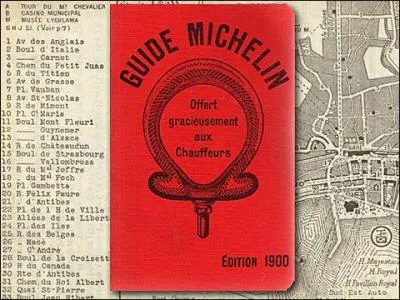 Le guide Michelin date de