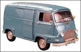 La non moins clbre fourgonnette Renault ;