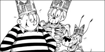 Dans "L'Élève Ducobu", comment s'appelle le squelette de la classe ?