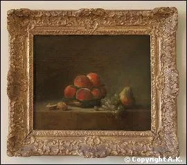 Cette oeuvre s'appelle ' Nature morte avec un panier, raisins blancs, pches, poires et noix', laquelle de ces rponses vous inspire-t-elle ?