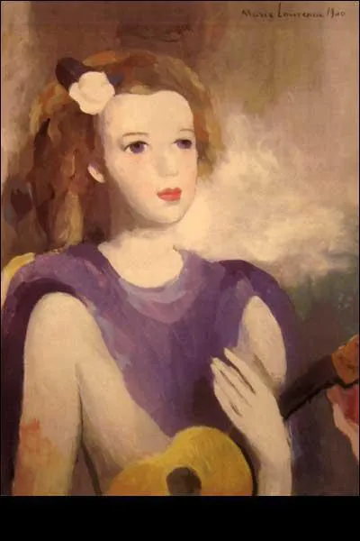 Qui a peint Jeune femme  la guitare ?