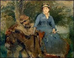 Qui a peint Promenade  dos d'ne ?