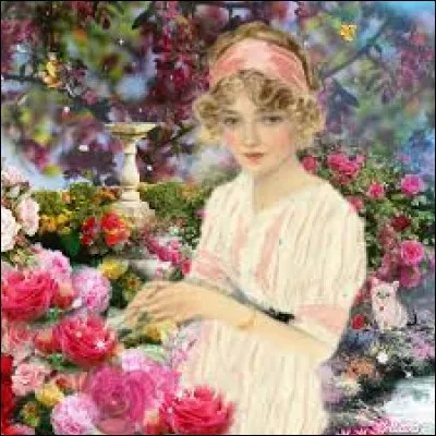 Mignonne allons voir si la rose 
Qui ce matin avait déclose 
Sa robe de pourpre au soleil 
A point perdu cette vesprée 
Les plis de sa robe pourprée 
--------------------