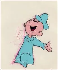 Quel est le prénom du fils adoptif de Popeye et olive ?