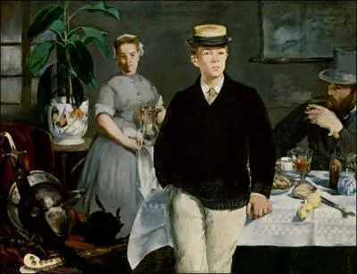 Qui a peint Petit djeuner dans l'atelier ?