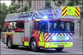 Un vhicule des pompiers du :