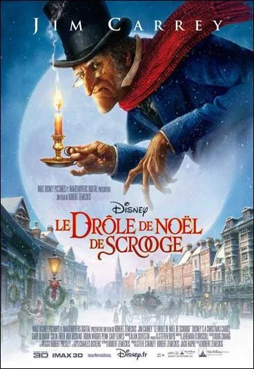 Quel livre de Dickens a t adapt par Disney en 2009 sous le titre 'Le drle de Nol de Scrooge' ?