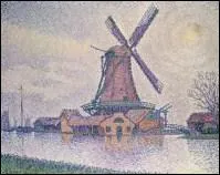 Qui a peint 'Moulin  Edam' ?