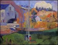 Qui a peint 'Paysage de Bretagne, le moulin David' ?
