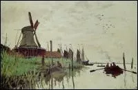 Qui a peint 'Moulin  Zaandam' ?