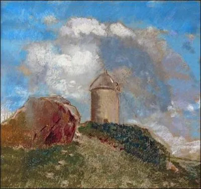 Qui a peint 'Le moulin  vent' ?