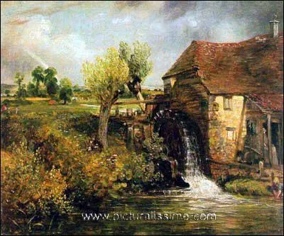 Qui a peint 'Le moulin de Gillingham Dorset' ?
