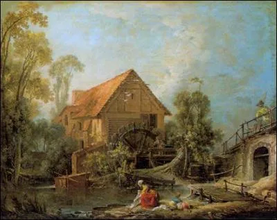 Qui a peint 'Le moulin' ?