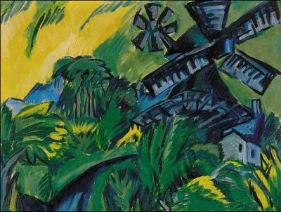 Qui a peint 'Moulin  vent  Fehmarn' ?