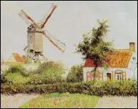 Qui a peint 'Moulin  Knokke' ?