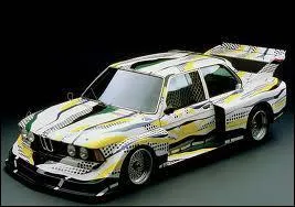 Cette voiture revisite par Roy Lichtenstein est une ...