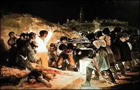 Qui a peint l'insurrection espagnole contre les armes napoloniennes ?