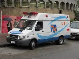 Une ambulance Sud Amricaine du... .