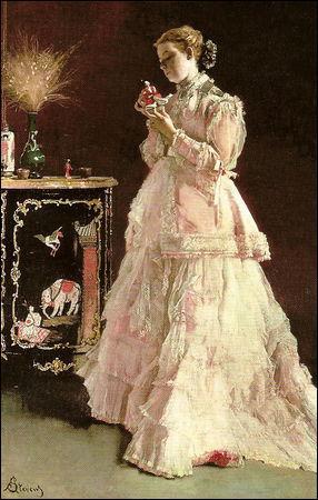 Cette 'Femme en rose' a-t-elle t peinte par Edouard Manet ?