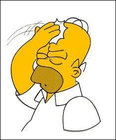 Quel est le mot ftiche d'Homer ?