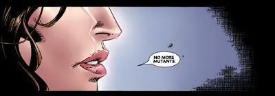 Dans quel crossover la Sorcire Rouge dit-elle 'Plus de mutants' ?