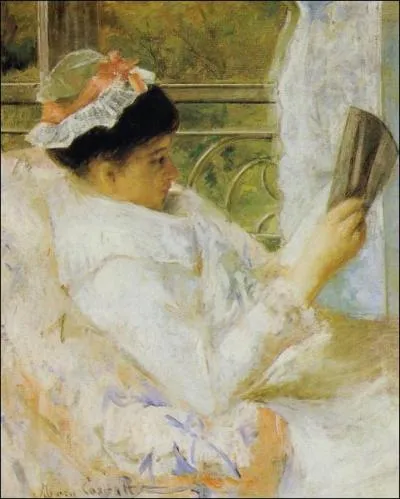 Femme lisant :