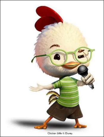 Et qui donne la voix  ce petit poulet, 'Chicken Little ' ?