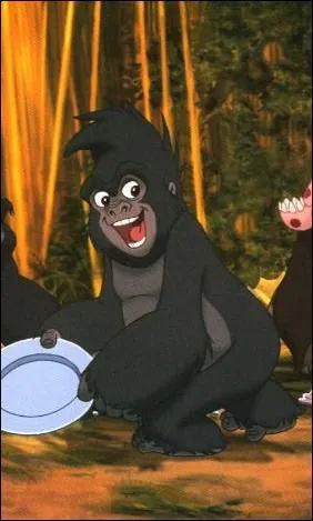 Dans Tarzan qui incarne cette gorille ?