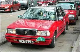 En Asie maintenant avec les taxis de... .