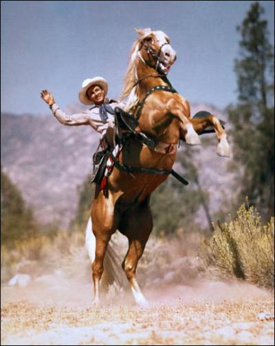 ''Trigger'' le cheval le plus célèbre et le plus intelligent du cinéma hollywoodien avait pour cavalier :