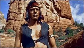 Burt Lancaster a t un indien irrductible dans un film de Robert Aldrich de 1954 :