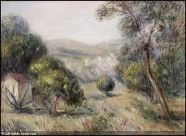 Paysage mridionnal aux oliviers :
