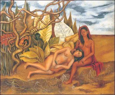 Qui a peint '2 femmes nues dans la fort' ?