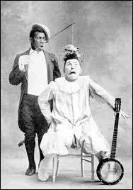 Duo de clowns du dbut des annes 1900 : Chocolat et... .