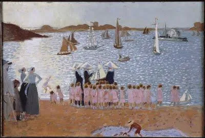 Qui a peint La colonie de vacances ?