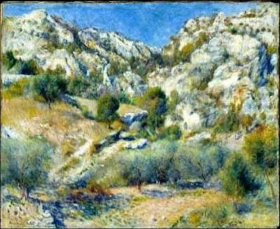 Qui a peint Les rochers de l'Estaque ?