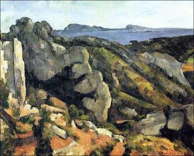 Qui a peint Rochers  l'Estaque ?