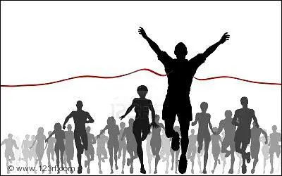 ____ suis le vainqueur de la course !