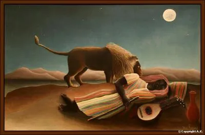 'La bohmienne endormie'