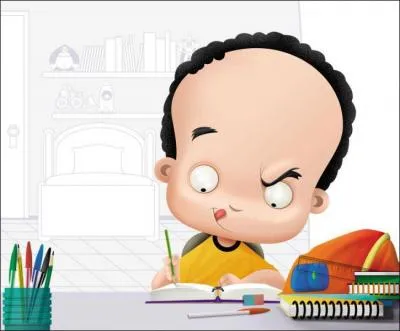 Je fais mon exercice.