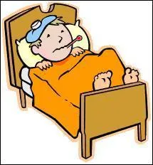 Il y a un mois, Paul a t malade.