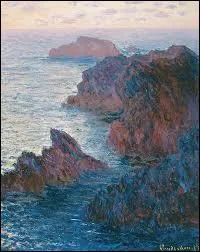 Qui a peint 'Pointe de rochers  Port-Goulphar' ?