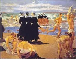 Qui a peint 'Baignade ' ?
