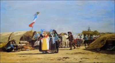 Qui a peint 'Pardon en Bretagne' ?