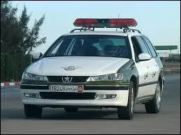 Break 406 Peugeot de la Garde Nationale en...