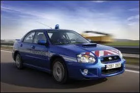 Et enfin la Subaru impreza WRX quipant la gendarmerie depuis 2006 en ...